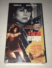 The Fatal Image Justine Bateman  1990 VHS World Vision Home Video Sealed NOS