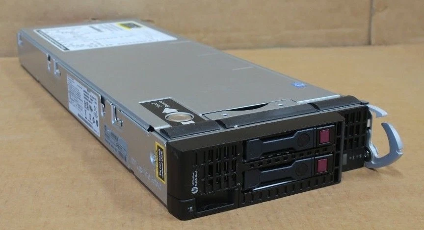 HP ProLiant BL460c GEN8 G8 Blade Server 2x 8C E5-2660 128GB Ram 2x 800GB SSD - Image 3 of 4