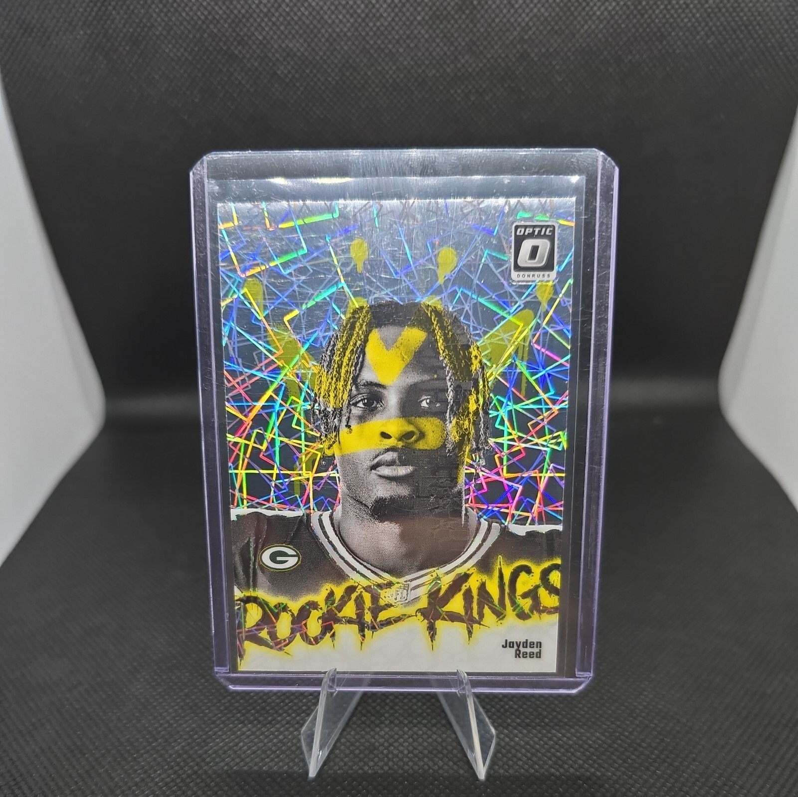2023 Panini Donruss Optic - Rookie Kings #19 Jayden Reed (RC)