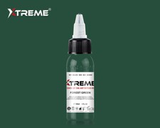 FOREST GREEN Xtreme Ink Premium Bright Solid Color Tattoo Pigment Made in USA