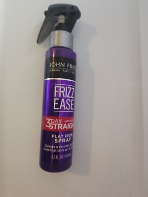 John Frieda Frizz Ease 3 Day Straight Heat Protection Spray Keratin 3.5oz