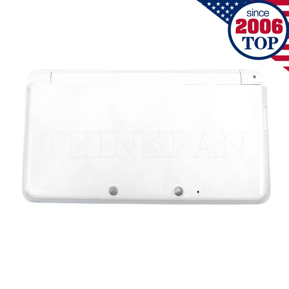 Full Housing Shell Case for Nintendo 3DS System Replacement Screen Console White - Image 3 of 4