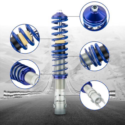 Suspensión roscada para Volkswagen Golf MK2 1H1 1985-1992 Jetta II 19E 1984-1992 - Imagen 10 de 12