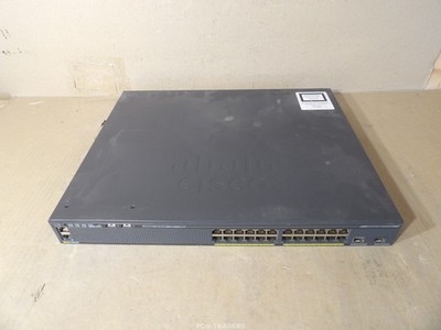 Cisco Catalyst 2960-X Series Ethernet Switch WS-C2960-X-24PD-L V01 + STACK