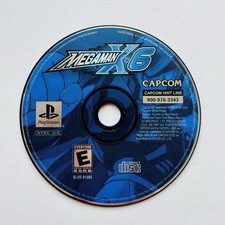 Mega Man X6 (2001) Sony PlayStation 1 PS1 Cleaned & Tested