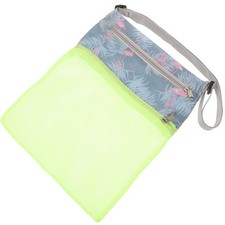  Beach Bag Mesh Beachbag with Zipper Waterproof Sandproof Tote Bags