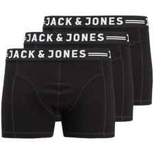 Jack & Jones Mens Sence Plus Size Big Tall Underwear Trunks Boxers Boxer Shorts