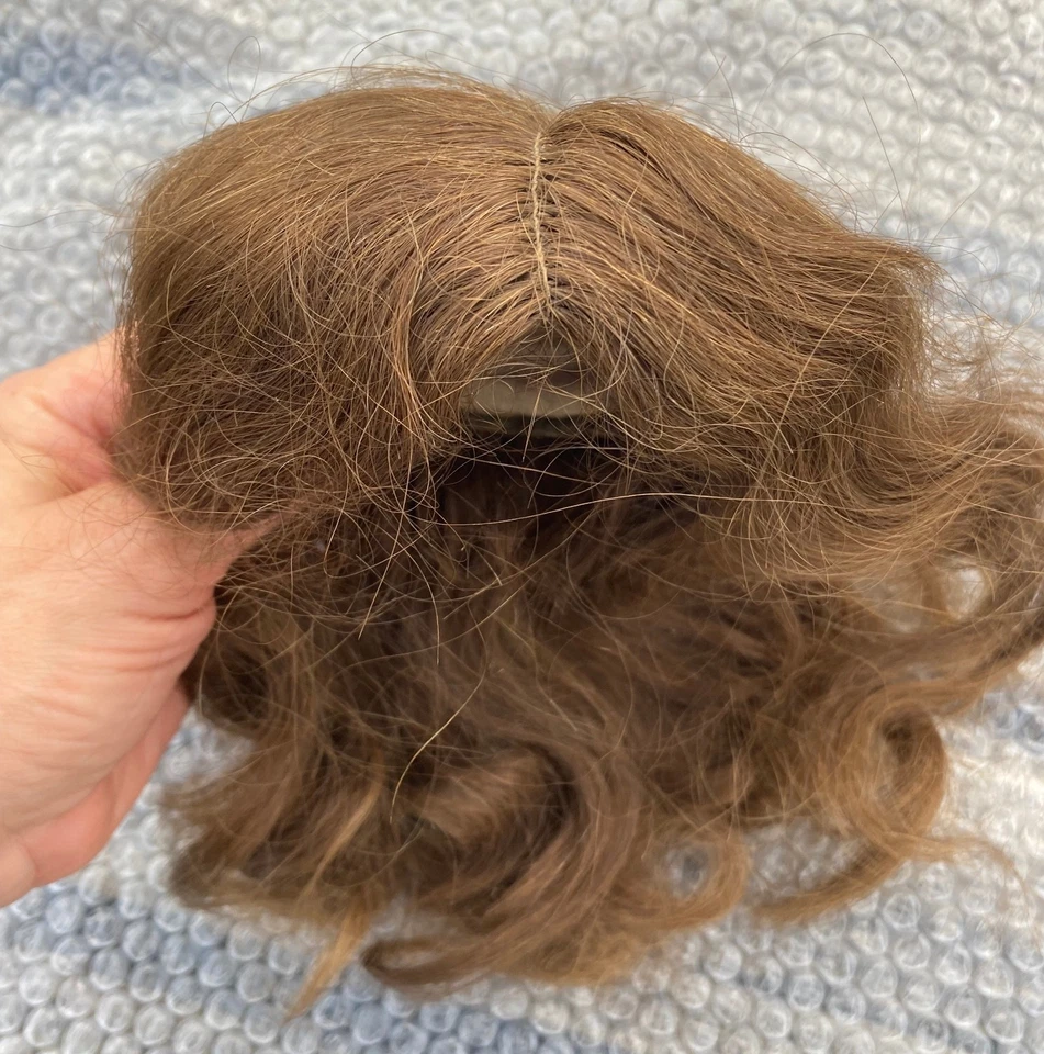 Perruque cheveux naturels BB taille 8 circa fin XIXème sortie grenier ! - Photo 2/4