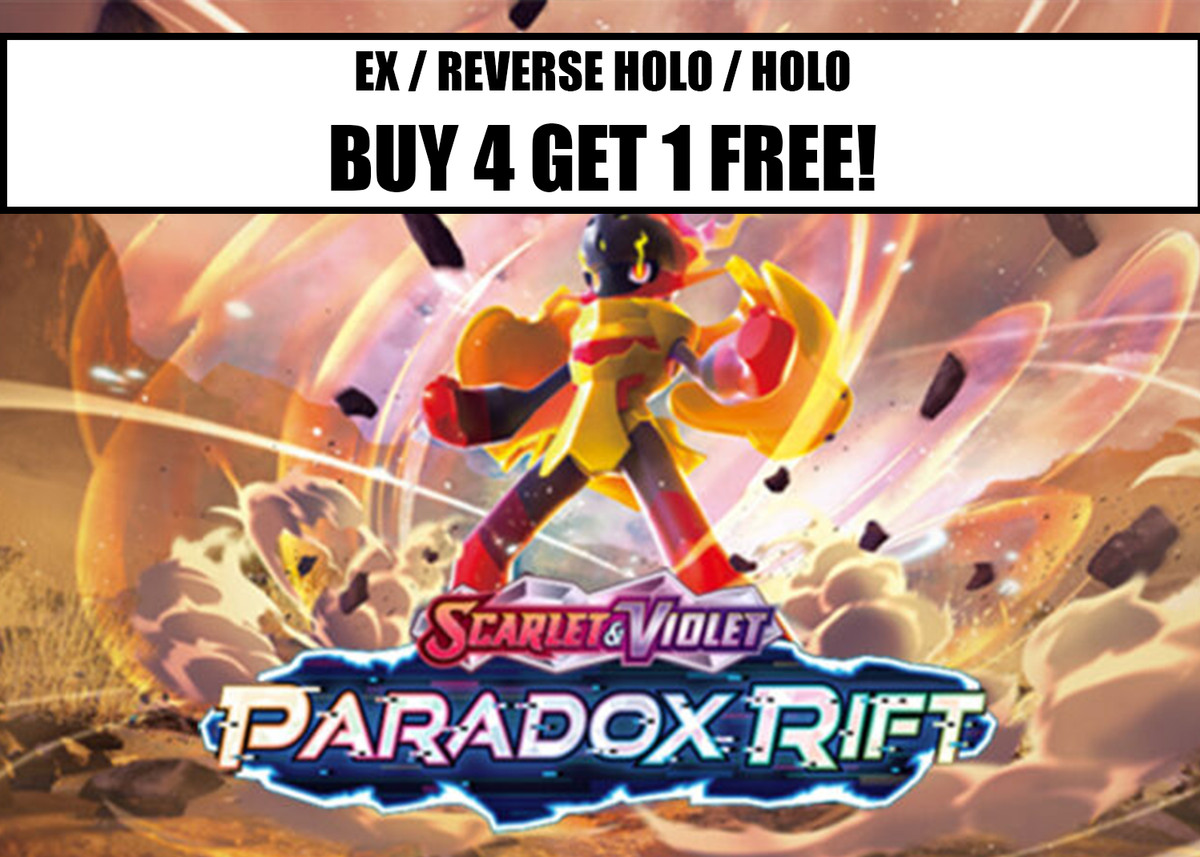 Pokémon Paradox Rift: Pick Your Card – Reverse Holo/Holo/ex Near Mint TCG