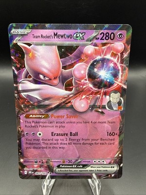 Team Rocket's Mewtwo ex 081/182 Sv10: Destined Rivals Holo