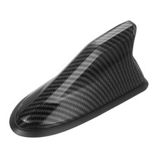 Car Shark Fin Antenna Cover 6.5"x2.6" Automotive Roof Antenna Caps, Carbon Fiber
