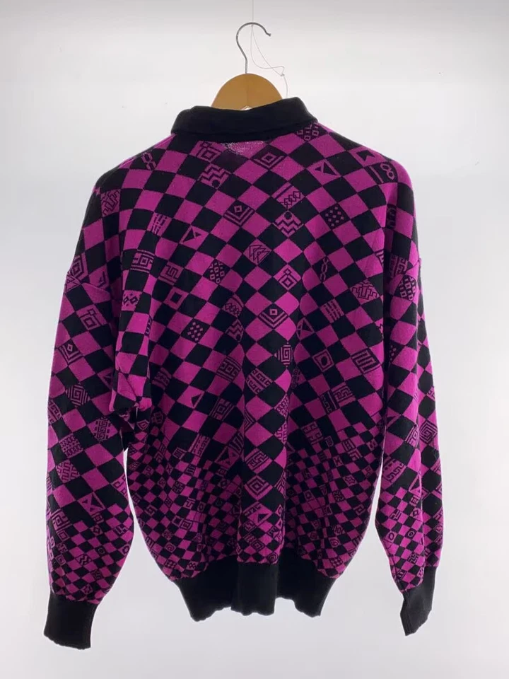 Suéter GIANNI VERSACE púrpura usado Foto 2 de 4