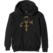 Image of Prince Hoodie Symbol Logo new Official Mens Black Pullover