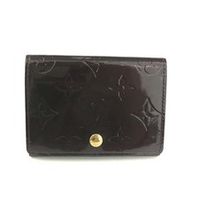 EGA Louis Vuitton Monogram Vernis Enveloppe Cartes De Visite Kartenetui / 9CE1001