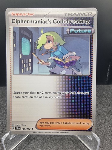 Ciphermaniac's Codebreaking 145/162 Uncommon | Temporal Forces | Pokemon Card - Picture 1 of 1