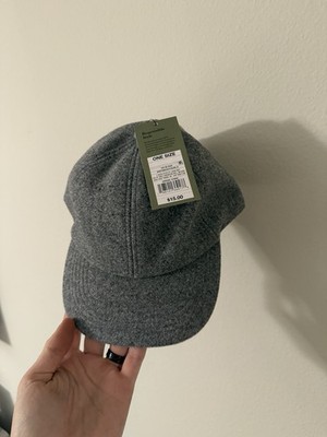 Goodfellow & Co. Slideback Hat Dark Gray One Size Adjustable Vented Holes Tweed