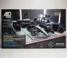 4D Build AMG Petronas Formula One 3D Puzzle Model Kit with LED Lights New