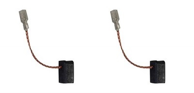 2x Kohlebürsten - Verwendung auf Dewalt No58083 (Größe - 6,2 x 8 x 12,5)