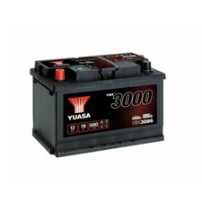YUASA Car Battery 12V 76Ah 680A B3 T1 Starter SMF Fits Chevrolet Camaro 5.7