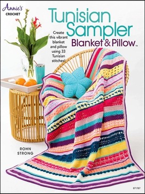 Tunisian Sampler Blanket & Pillow by Rohn Strong (Paperback Book)