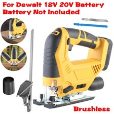 For Dewalt 18V 20V Battery 6 Speeds Adjustable Electric Jigsaw Brushless Jig Saw