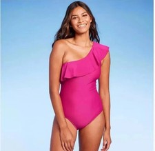 Kona Sol Women's Piece Swimsuit. High Coverage One Piece Swimsuit Large 12-14 