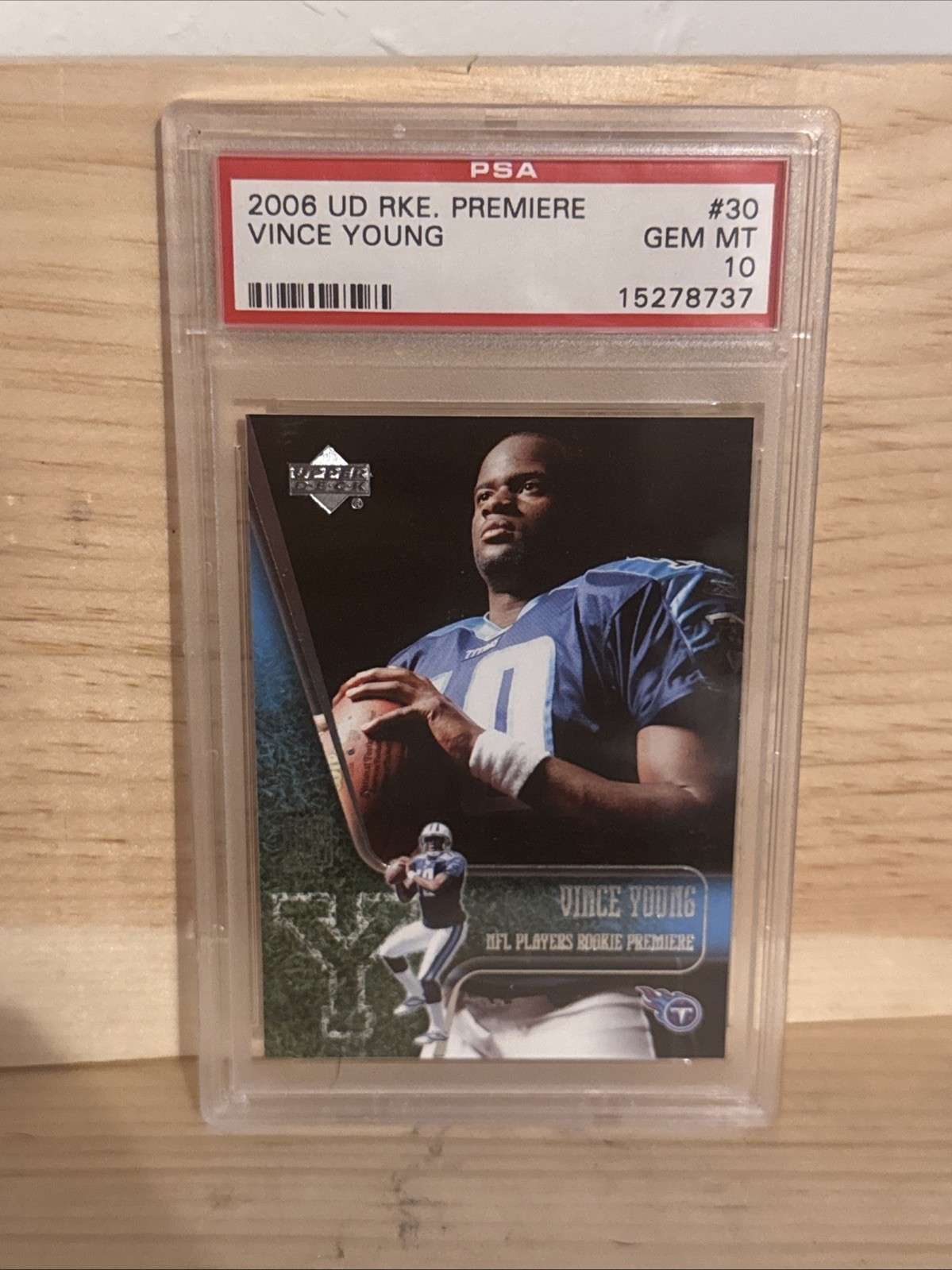 Vince Young Upper Deck Rookie Premiere #30 Base