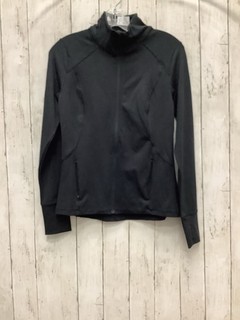 All in Motion Women’s Full Zip Performance Jacket Black Athletic Track Top