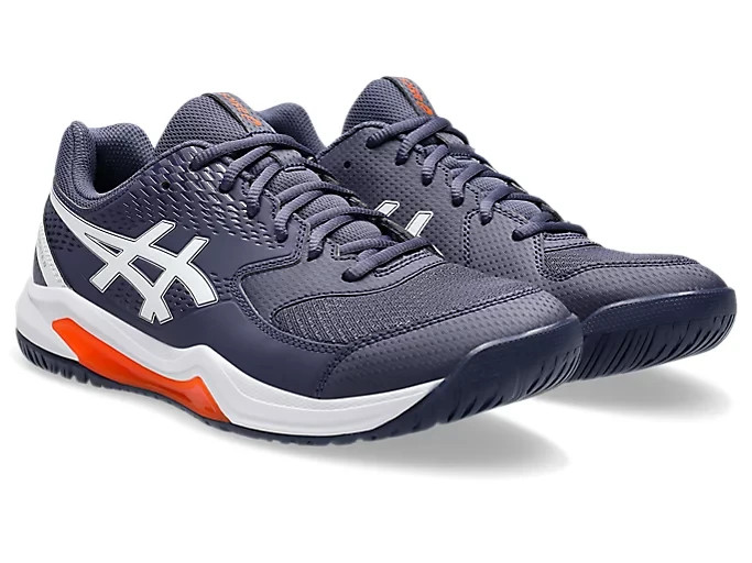 ASICS テニスシューズ バーガンディ Asics Tennis Shoes GEL-DEDICATE 8 Indigo Fog/White 1041A408.500