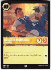 Agustin Madrigal Clumsy Dad 1/204 Ursula's Return Disney Lorcana