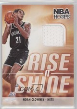 2023-24 Panini NBA Hoops Rise N Shine Memorabilia Noah Clowney #RS-CLY 1o0