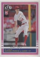 2019 Panini Donruss Retro 1985 Holo Pink Daniel Ponce de Leon Poncedeleon b1p