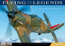 Flying Legends 2026: 16-Month Calendar--September 2025 Through December 20 Other