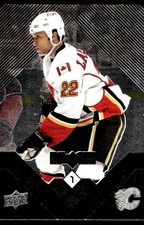 2008-09 Upper Deck Black Diamond #9 Daymond Langkow Calgary Flames Hockey Card
