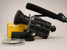 Vintage Beaulieu 1008 XL Macro Super 8 Movie Camera Original Packaging France