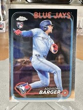 2024 Addison Barger Topps Chrome Update RC Rookie #USC159 Blue Jays