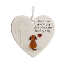 Lovers Heart Shaped Sea Glass A Flat Hanging That Can Be As A