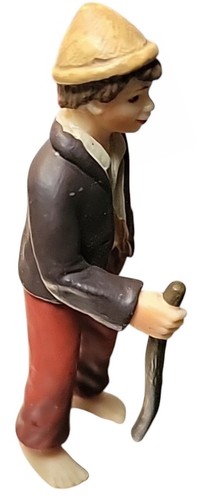 Schleich Barfuß Junge Wandernder Schäferhund Figur Spielzeug 3 Zoll Sammlerstück - Bild 3 von 4