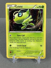 CELEBI 2017 POKEMON Black Star Promo COSMOS #XY187 - HD GALAXY SWIRL NM/LP #5 on eBay