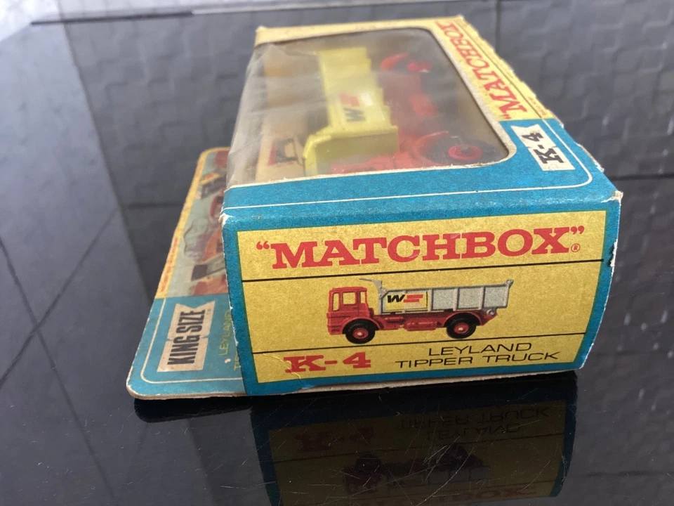 MATCHBOX - KING SIZE - K-4 - Leyland Tipper Truck - En boite - Photo 3/4