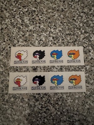 Supreme Gonz Ram Mini Sticker Set FW17 100% Authentic set of 2
