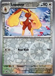 Lopunny 084/131 Prismatic Evolutions Reverse Holo