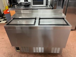 Used Glastender MF48-SF2 48" Underbar Stainless Steel Glass Froster, 252 Mugs Ca