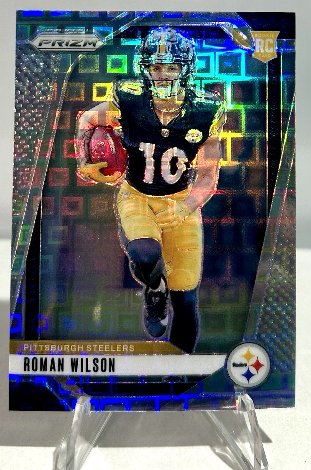 2024 Panini Prizm Roman Wilson Pandora Rookie /400 #384 Steelers
