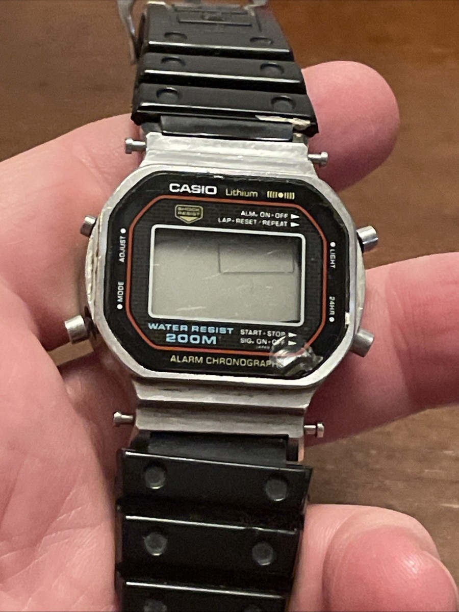 Casio DW-5000 MODULE 240 FIRST G SHOCK JAPAN Parts Or Restore
