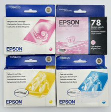 Epson Genuine Inkjet Ink Lot T054320 T059420 T059220 78 Magenta CMYL