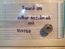 Vintage Record 071 Router Plane Cutter Adjusting Nut Woodworking Old Hand Tools