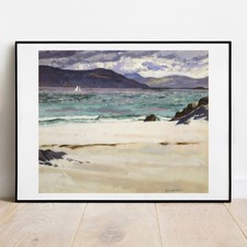 Art print Cadell - Ben Bhuie from the North End, Iona 1926 giclee poster art