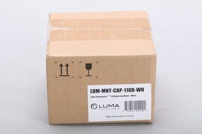 Luma LUM-MNT-CAP-110D-WH 110 Dome Cap Mount White - NEW