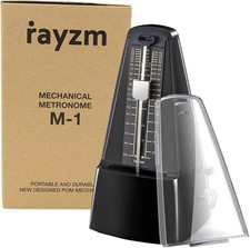 Rayzm M1 Mechanical Metronome, Cute Shape, Powerful Sound, in Black
